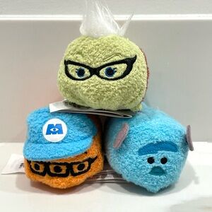 NEW Disney Monsters Inc 3.5” Tsum Tsum Plush Set